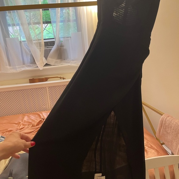 Reformation Kourtney Dress in Black - size 0 - Picture 9 of 10